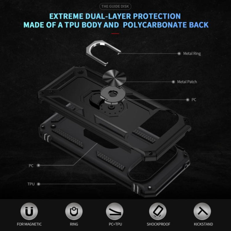 Cargue la imagen en el visor de la galería, Google Pixel 10 Pro XL - Shockproof Heavy Duty Hard Bumper Rugged Mobile Phone Case - Polar Tech Australia