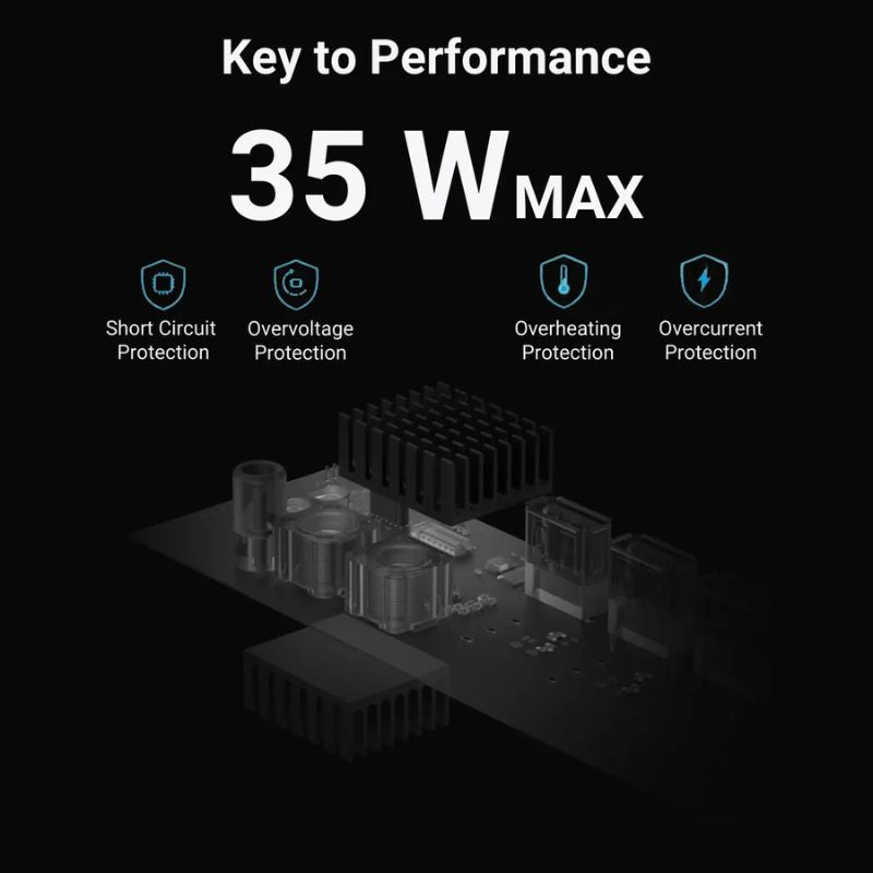 Chargez l'image dans la visionneuse de la galerie, Eleksmaker NK6 USB Data Hub with Individual LED Power Switches & Voice Control RGB Light