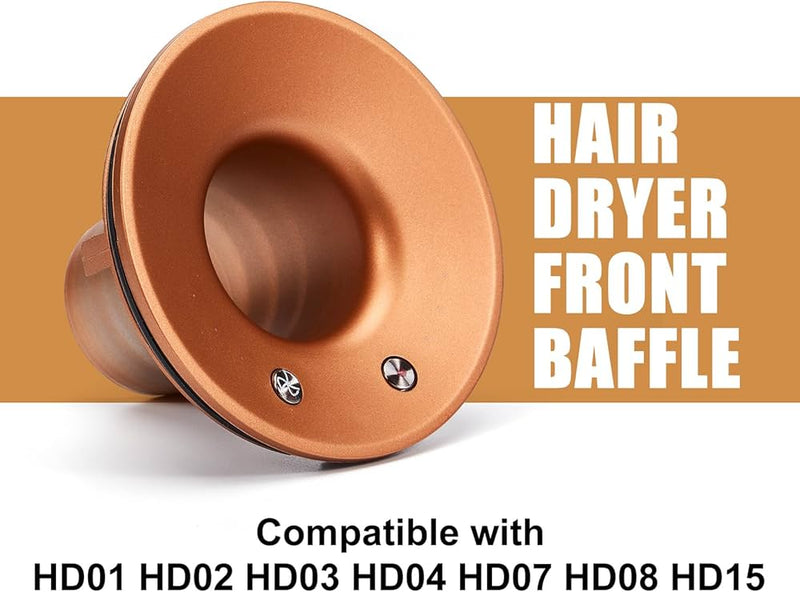 Cargue la imagen en el visor de la galería, Dyson Supersonic Hair Dryer - Original Front Cover Baffle Shell Board Dace Panel Replacement - Polar Tech Australia