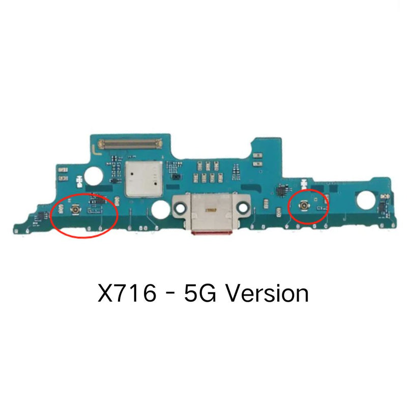 Cargue la imagen en el visor de la galería, Samsung Galaxy Tab S9 2023 11" (SM-X710 / SM-X716B) Charging Port Flex Board - Polar Tech Australia