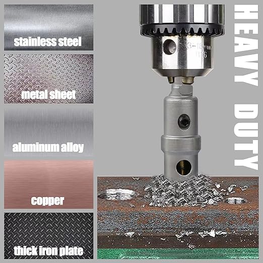 Cargue la imagen en el visor de la galería, 10Pcs 16mm-50mm Titanium Coated Hole Saw Cutter for Stainless Steel Aluminum Alloy - Polar Tech Australia