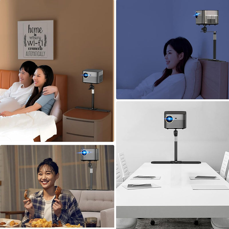 Cargue la imagen en el visor de la galería, Universal Bed Sofa Backside Aluminum Projector Bed Sofa Holder (Single Screw Mounting Type) - Polar Tech Australia