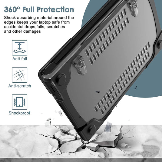 Microsoft Surface Laptop 2/3/4/5 13.5" Shockproof Heavy Duty Tough Case Cover - Polar Tech Australia