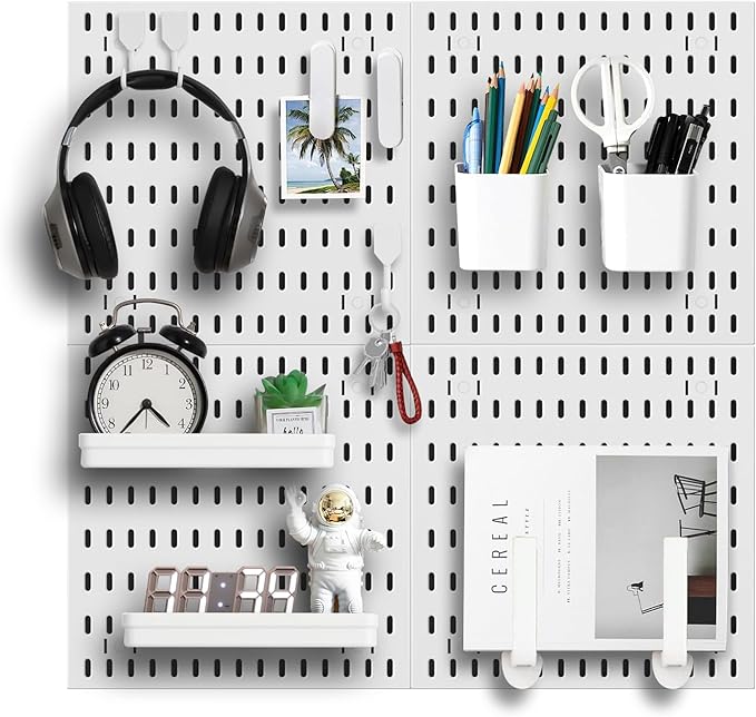 Load image into Gallery viewer, Revamp Your Space With A Versatile Pegboard Kit - Effortlessly Organize Home, Office, And Gaming Setup With Customizable Hanging Solutions