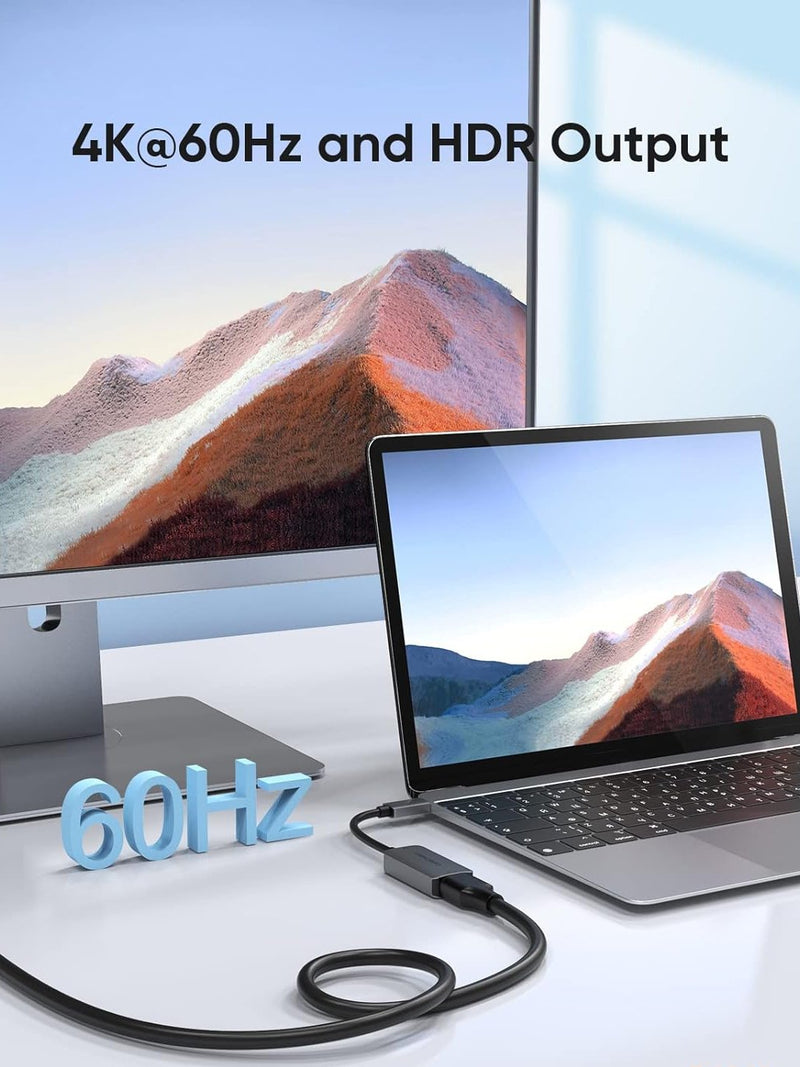 Cargue la imagen en el visor de la galería, Type-C / USB-C to HDMI Female 4K 60HZ Cable HDTV TV Digital Smart Converter Cable Adapter - Polar Tech Australia