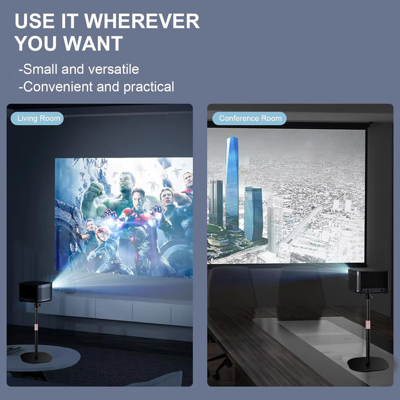 Cargue la imagen en el visor de la galería, Universal Aluminum Projector Desktop Holder (Single Screw Mounting Type) - Polar Tech Australia