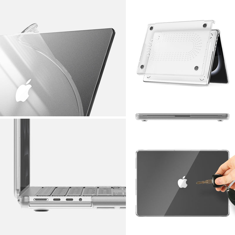 Chargez l'image dans la visionneuse de la galerie, Apple MacBook Pro 14.2" (A2442 & A2779 & A2918 & A2992) Slim PC + TPU Scratch-Resistant Laptop Case - Polar Tech Australia
