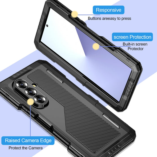 Samsung Galaxy Z Fold7 5G - Drop Proof Dustproof Metal Phone Case - Polar Tech Australia