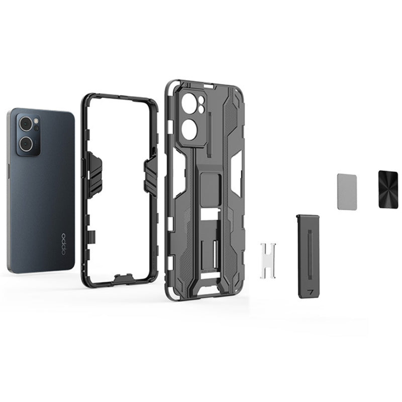 Cargue la imagen en el visor de la galería, OPPO Find X5 Pro (PFEM10, PFFM20, CPH2305) - PC & Silicone 2 in 1 Full-Body Shockproof Phone Case - Polar Tech Australia