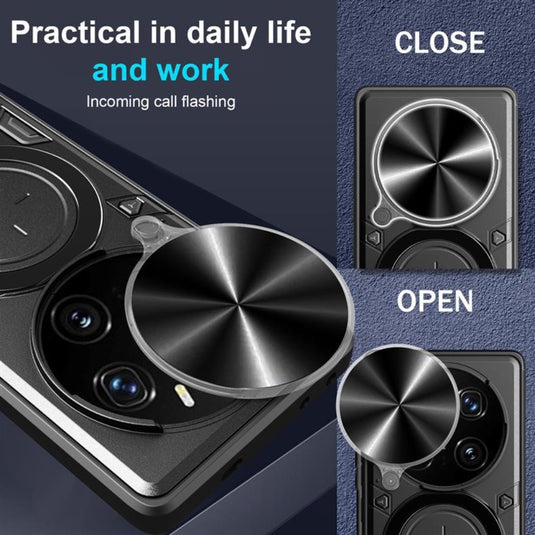 Honor Magic7 Pro (PTP-N49, PTP-AN10) - Heavy Duty Sliding Camshield Ringer Holder Phone Case - Polar Tech Australia