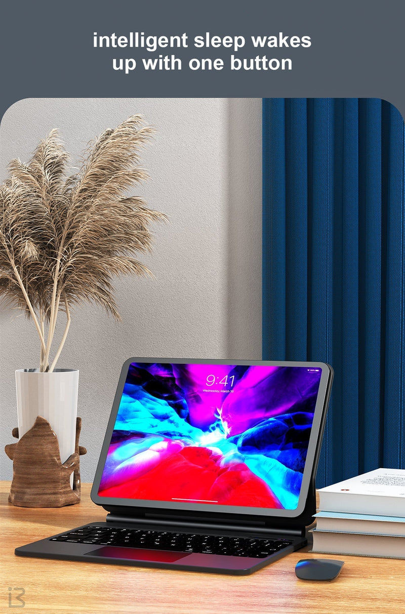 Load image into Gallery viewer, Benwis Apple iPad 10th 10.9" Magnetic Suspension Magic Keyboard Case - Polar Tech Australia