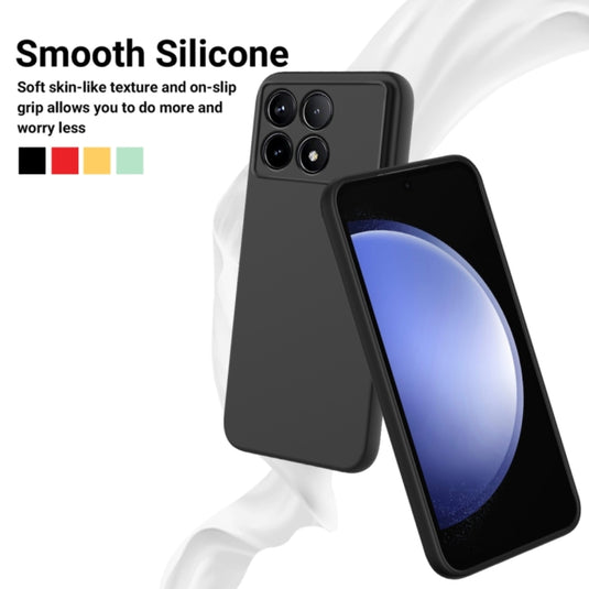 Xiaomi Poco X6 Pro - Pure Color Liquid Silicone Shockproof Phone Case - Polar Tech Australia