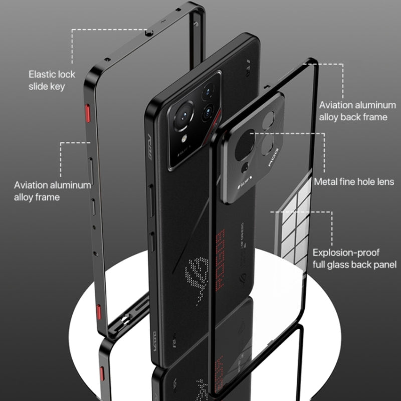 Cargue la imagen en el visor de la galería, Asus ROG Phone 9 / 9 Pro - Metal Frame Frosted Magnetic Phone Case - Polar Tech Australia