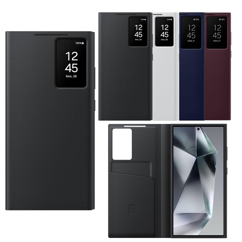 Cargue la imagen en el visor de la galería, Samsung Galaxy S22 / Plus / Ultra - Samsung Smart View Wallet Flip Case