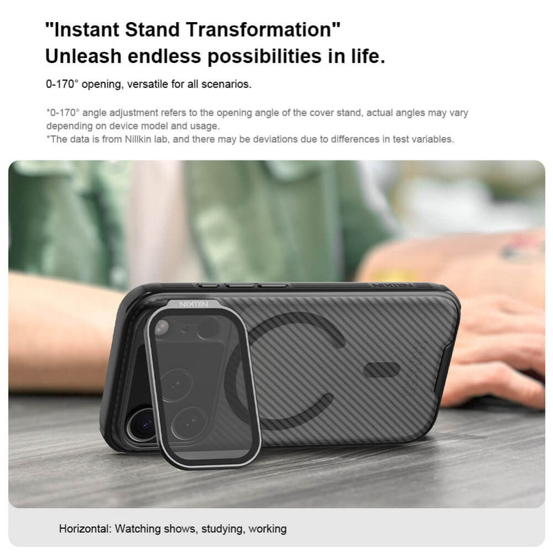 Chargez l'image dans la visionneuse de la galerie, Apple iPhone 18 Pro Max - Nillkin Camshield Prop Magnetic Transparent Lens Guard Edition Camera protective cover case