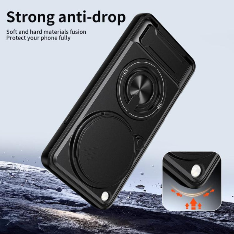 Load image into Gallery viewer, OPPO Find X9 Ultra - Sliding Window Multifunctional Magnetic Shockproof Phone Case - Polar Tech Australia