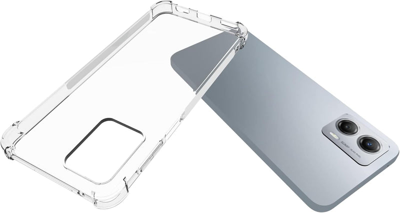 Cargue la imagen en el visor de la galería, Motorola Moto G 5G 2023 - AirPillow Cushion Transparent Soft Clear TPU Four Corners Protective Case - Polar Tech Australia