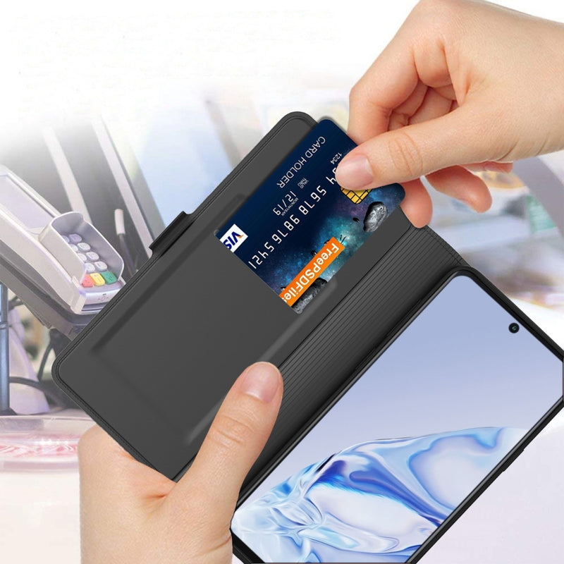 Load image into Gallery viewer, Samsung Galaxy A57 (SM-A576) - Magnetic Flip Cover Shockproof Wallet Phone Case with Stand - Polar Tech Australia