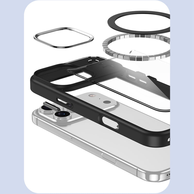 Cargue la imagen en el visor de la galería, Apple iPhone 17 - Transparent Anti-Drop Magnetic Protective Case - Polar Tech Australia