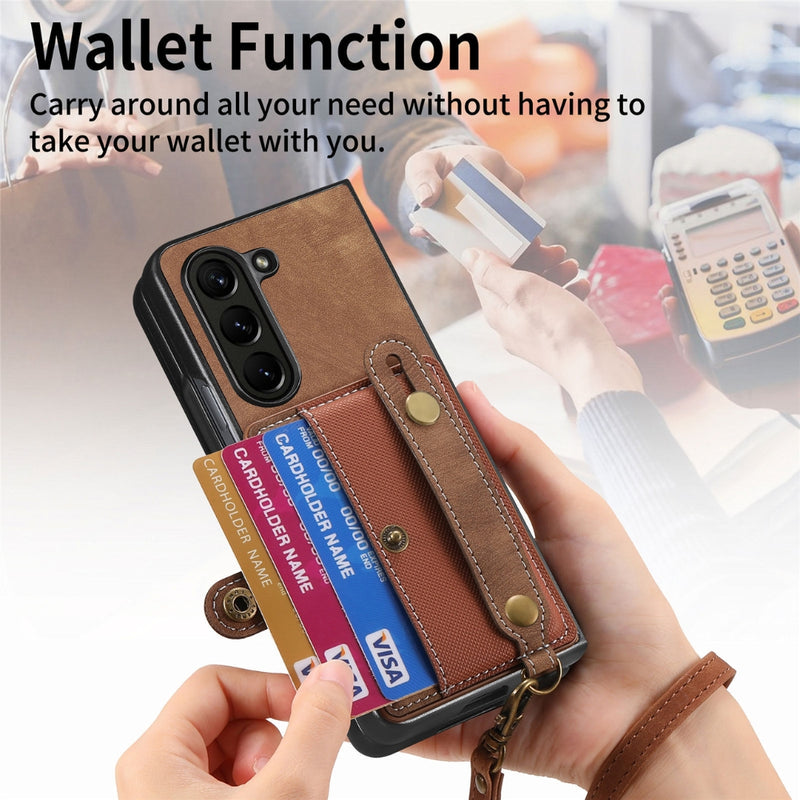 Chargez l'image dans la visionneuse de la galerie, Samsung Galaxy Z Fold8 Ultra 5G - Multifunctional Wallet Phone Case