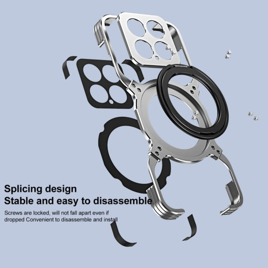 Xiaomi Mi 15 Pro - Mechanical Arm Borderless MagSafe Holder Metal Phone Case - Polar Tech Australia