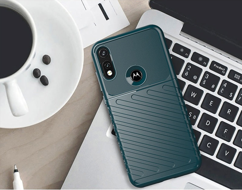Cargue la imagen en el visor de la galería, Motorola Moto Defy 2 - AirPillow Cushion Transparent Soft Clear TPU Four Corners Protective Case - Polar Tech Australia
