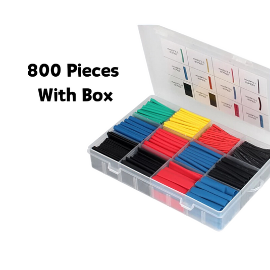 Electrical Insulation Heat Shrink Tubes for Wire Connection Protection and Repair, Heat Shrink Sleeve Box Set - Polar Tech Australia