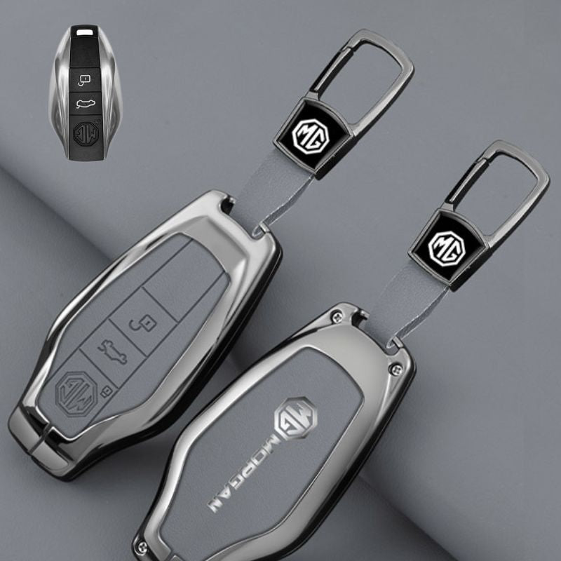 Cargue la imagen en el visor de la galería, MG Full coverage protection with Zinc Alloy Car Key Fob Case Cover For MG7 2023 2024 - Polar Tech Australia
