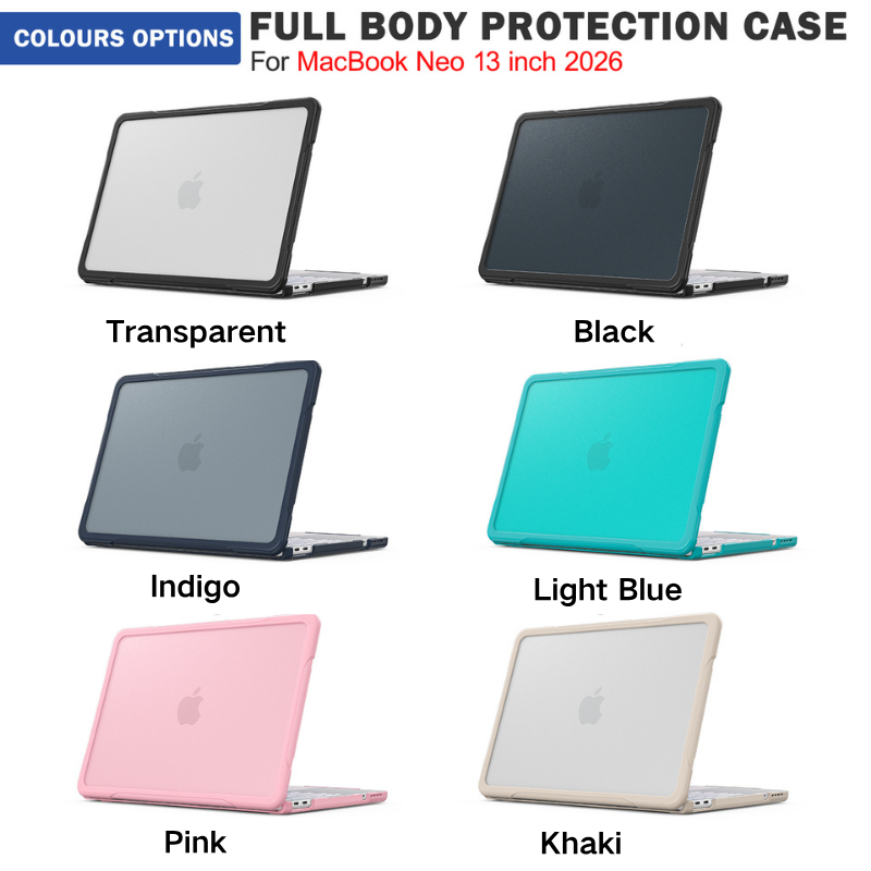 Cargue la imagen en el visor de la galería, Apple Macbook Neo 13" 2026 (A3404) - 360° Shockproof & Anti-Slip Lightweight Case - Polar Tech Australia