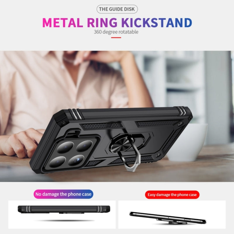 Chargez l'image dans la visionneuse de la galerie, Xiaomi Mi 14T Pro - Shockproof Heavy Duty Hard Bumper Rugged Mobile Phone Case - Polar Tech Australia