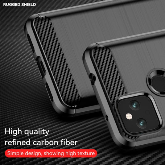 Google Pixel 5 - Heavy Duty Rugged Anti Knock Back Cover - Polar Tech Australia