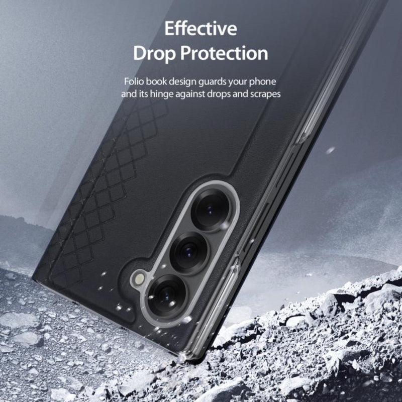 Cargue la imagen en el visor de la galería, Samsung Galaxy Z Fold7 5G - DUX DUCIS Bril Series PU + TPU Phone Case - Polar Tech Australia