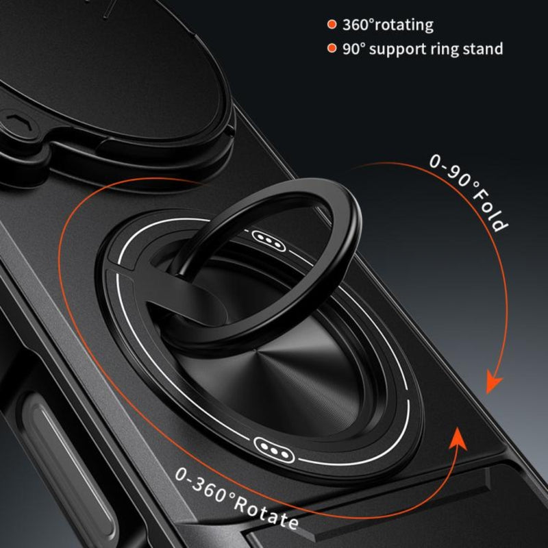 Load image into Gallery viewer, OPPO Find X9 Ultra - Sliding Window Multifunctional Magnetic Shockproof Phone Case - Polar Tech Australia