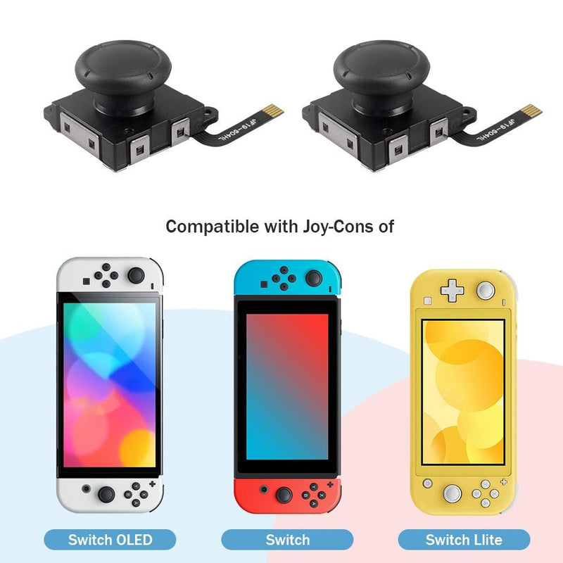 Cargue la imagen en el visor de la galería, Hall Effect Joystick for Nintendo Switch/OLED/Lite Joy-Con Electromagnetic Analog Stick with No Drift