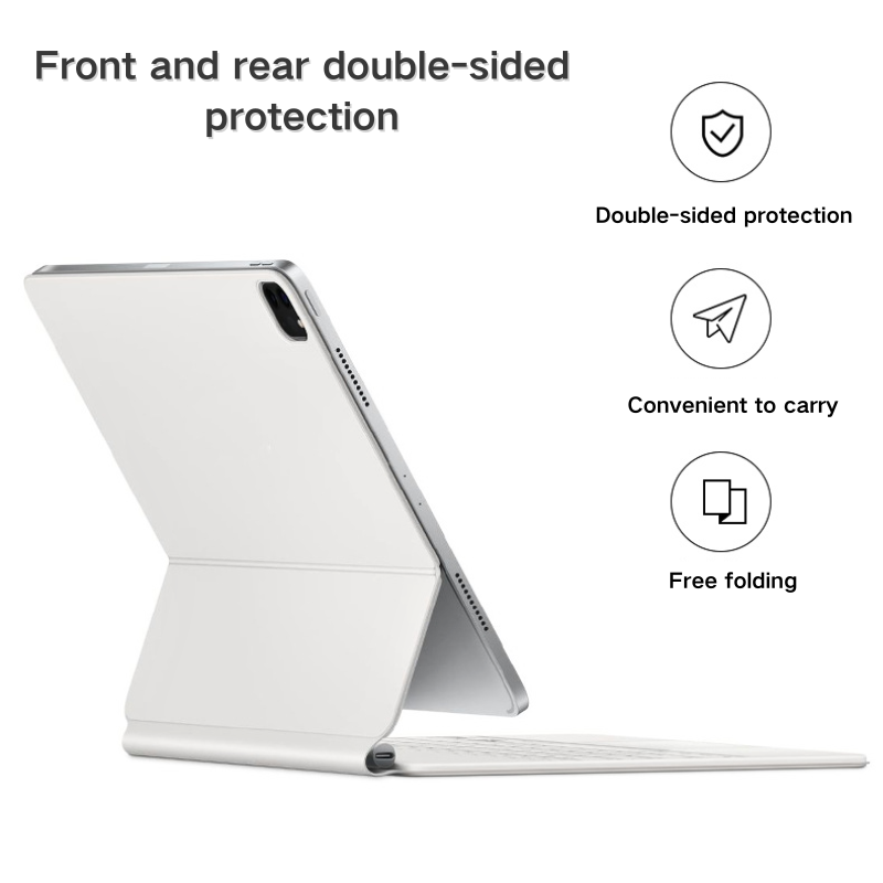 Chargez l'image dans la visionneuse de la galerie, Apple iPad Pro 11-inch 1st/2nd/3rd/4/5th Gen (2018/2020/2021/2022/2024) Smart Wireless Trackpad Keyboard Flip Case With Backlit - Polar Tech Australia