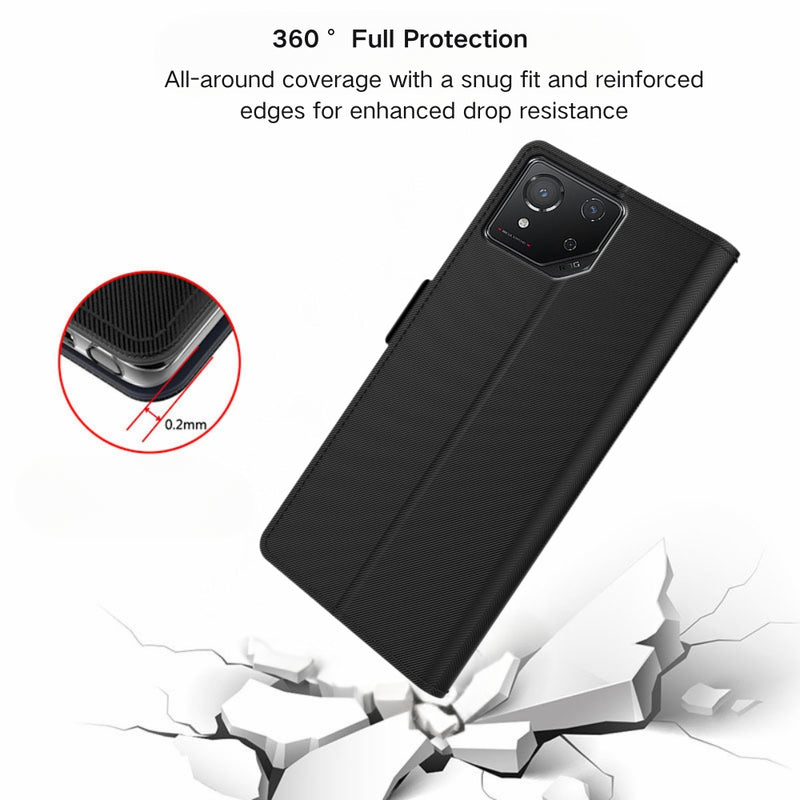 Cargue la imagen en el visor de la galería, Asus ROG Phone 9 / 9 Pro / 9 FE - Magnetic Folding Invisible Stand Protective Case - Polar Tech Australia