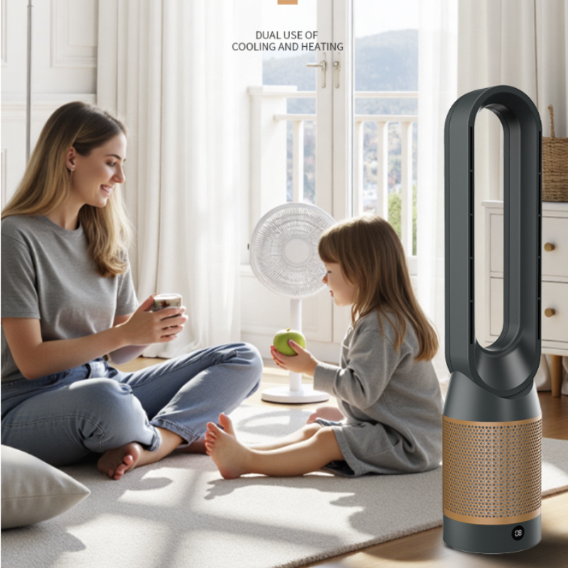 Cargue la imagen en el visor de la galería, 34 inch Heater & Cooler Fan Combo Bladeless Tower Fan Air Conditioner - Polar Tech Australia