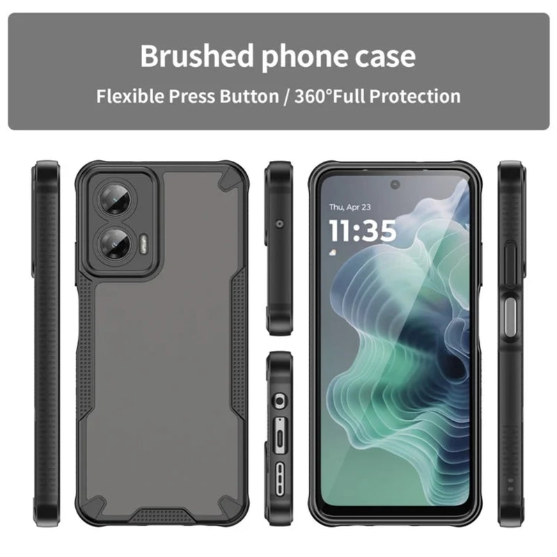 Load image into Gallery viewer, Motorola Moto G75 - Armor Precise Hole PC Hybrid TPU Phone Case - Polar Tech Australia