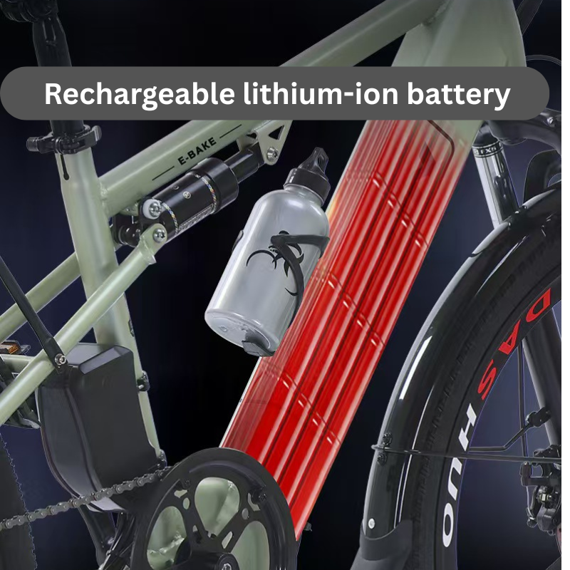 Cargue la imagen en el visor de la galería, Flying Pigeon 400W 26 inch Wheel Type High Power Mountain Bike Long Range Electric Bike Bicycle - Polar Tech Australia