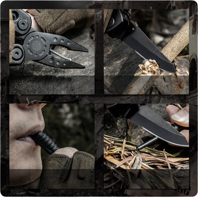 Load image into Gallery viewer, Outdoor Multi-Function Camping Survival Gear Tool Knife Pliers - Polar Tech Australia