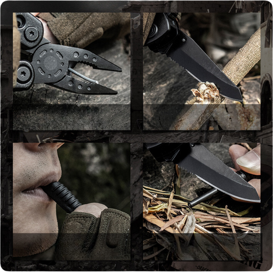 Outdoor Multi-Function Camping Survival Gear Tool Knife Pliers - Polar Tech Australia