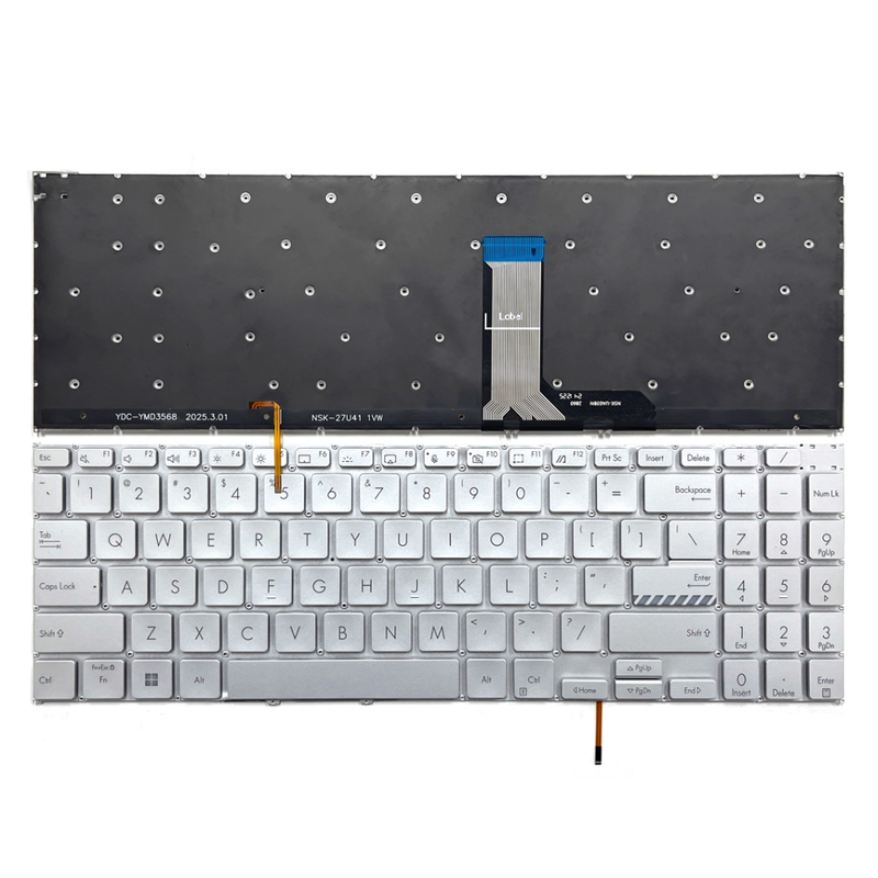 Cargue la imagen en el visor de la galería, ASUS Vivobook Pro 16 K6502 K6502ZC K6502ZE / K6602Z Series - Laptop Keyboard With Backlit US Layout