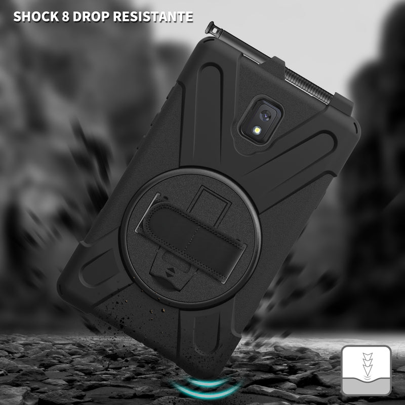 Load image into Gallery viewer, Samsung Galaxy Tab Active 3 & 5 8" 2020 Heavy Duty 360 Degree Rotate Stand Hand Strap Case - Polar Tech Australia