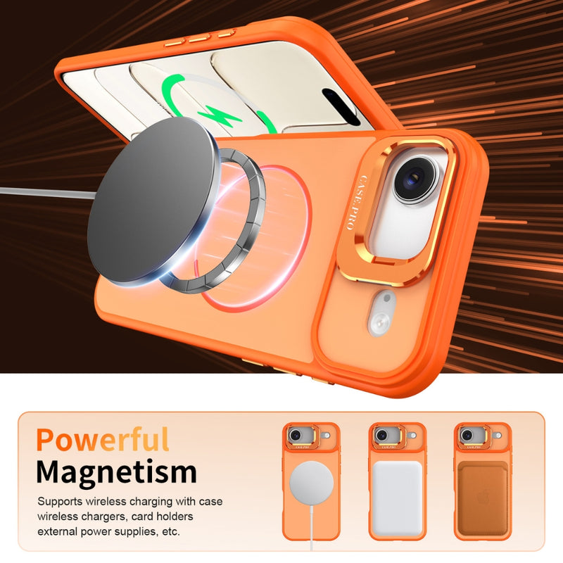 Chargez l'image dans la visionneuse de la galerie, Apple iPhone 17 Air - Zore Notron MagSafe Charging Case with Camera Stand - Polar Tech Australia