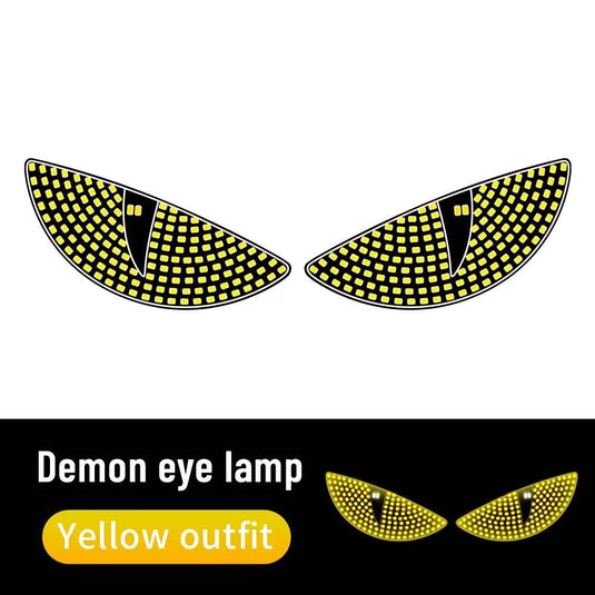 LED Demon Eye USB Wireless Car Ambient Light / Cool Car Decoration Lamp - i-Station Mobile Phone & Electronic Device Repair and Accessories