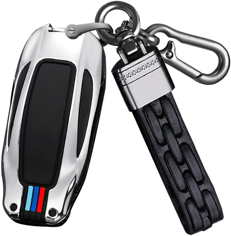 Load image into Gallery viewer, Tesla Metal Car Key Fob Casefor Model X - Polar Tech Australia