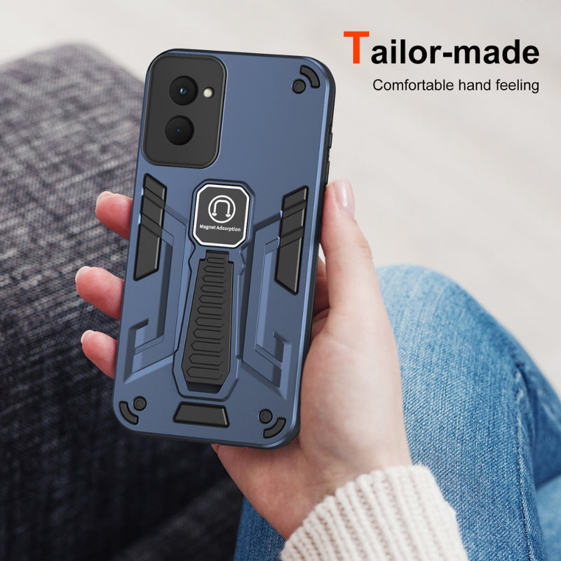 Cargue la imagen en el visor de la galería, Motorola Moto G84 - TPU + PC Full Body Shockproof Phone Case with a Hidden Kickstand - Polar Tech Australia