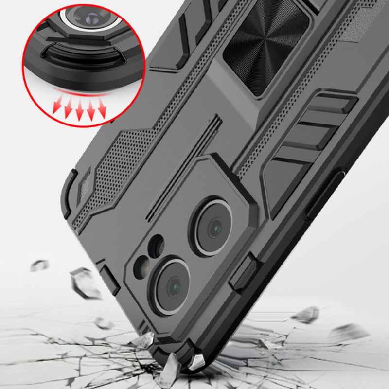 Cargue la imagen en el visor de la galería, OPPO Find X5 Pro (PFEM10, PFFM20, CPH2305) - PC & Silicone 2 in 1 Full-Body Shockproof Phone Case - Polar Tech Australia