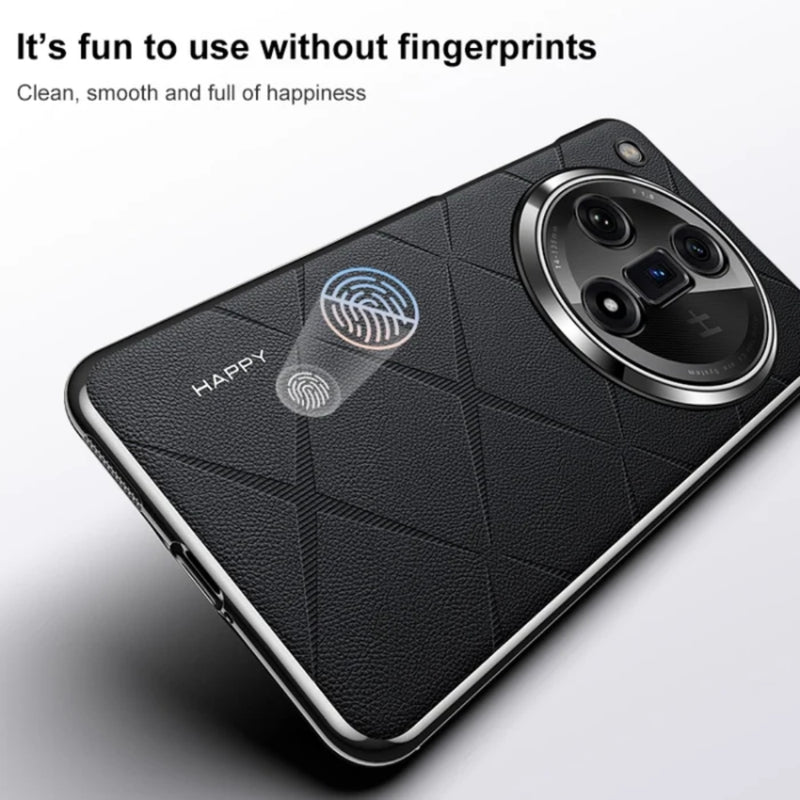 Load image into Gallery viewer, OPPO Find X7/Ultra - Plain Leather PC Phone Case - Polar Tech Australia