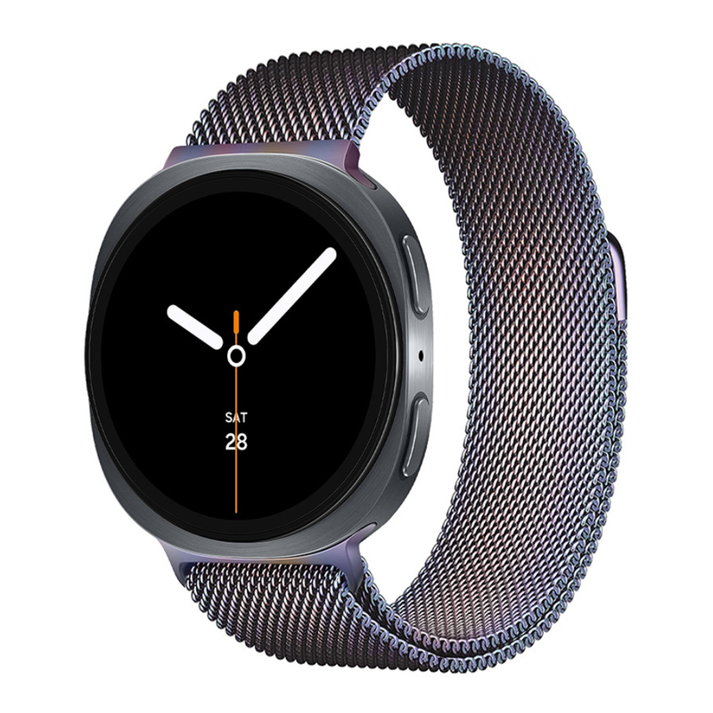 Cargue la imagen en el visor de la galería, Samsung Galaxy Watch8 Stainless Steel Milanese Loop Magnet Magic Watch Band Strap - Polar Tech Australia
